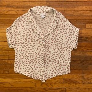 Petal & Pup oversized button-up